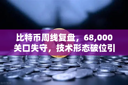 比特币周线复盘，68,000关口失守，技术形态破位引发抛售潮