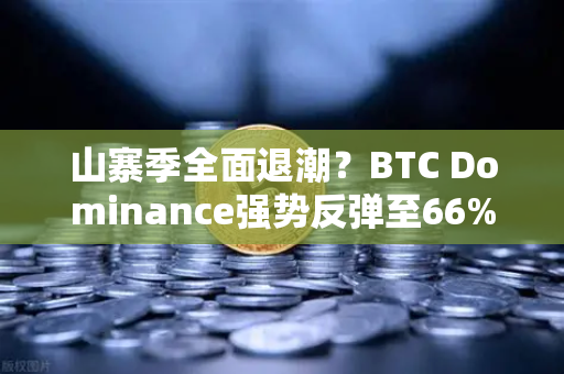 山寨季全面退潮？BTC Dominance强势反弹至66%心理关口，市场风向真要变了？